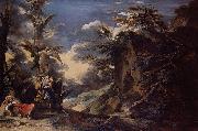 Salvator Rosa Jacob s Dream oil painting reproduction
